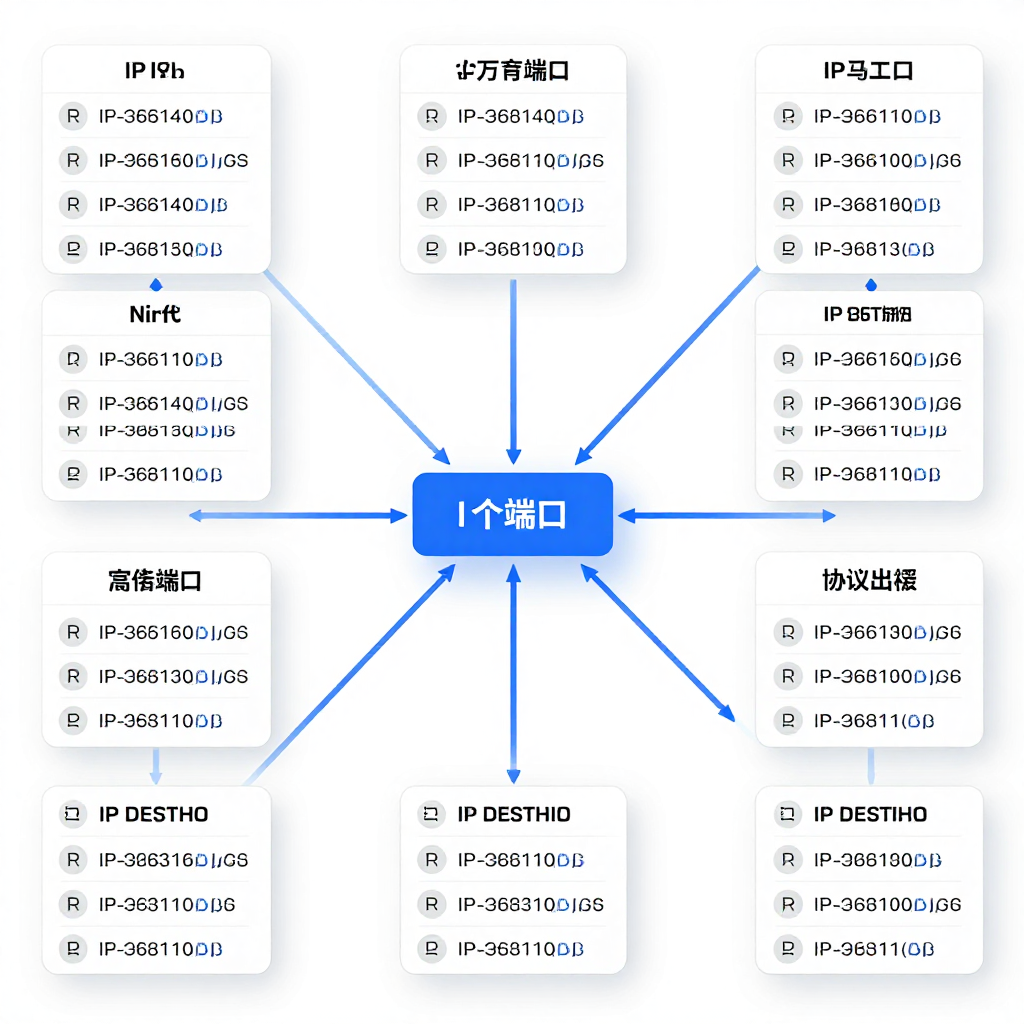 # 多端口多协议IP：一次配置，多协议适配，效率提升300%
