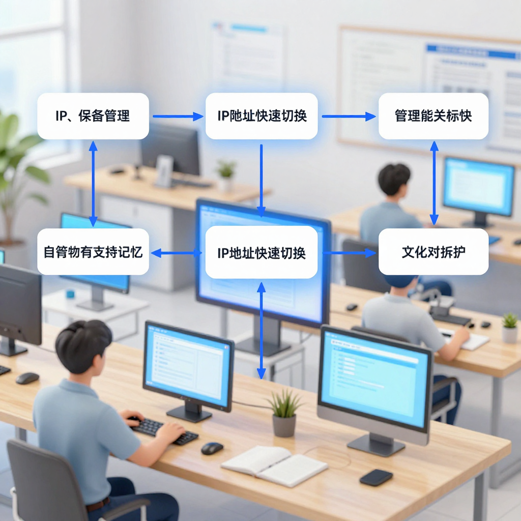 # 高频切换IP实战指南:让多账号管理永不封号 # 高频切换IP实战指南:让多账号管理永不封号