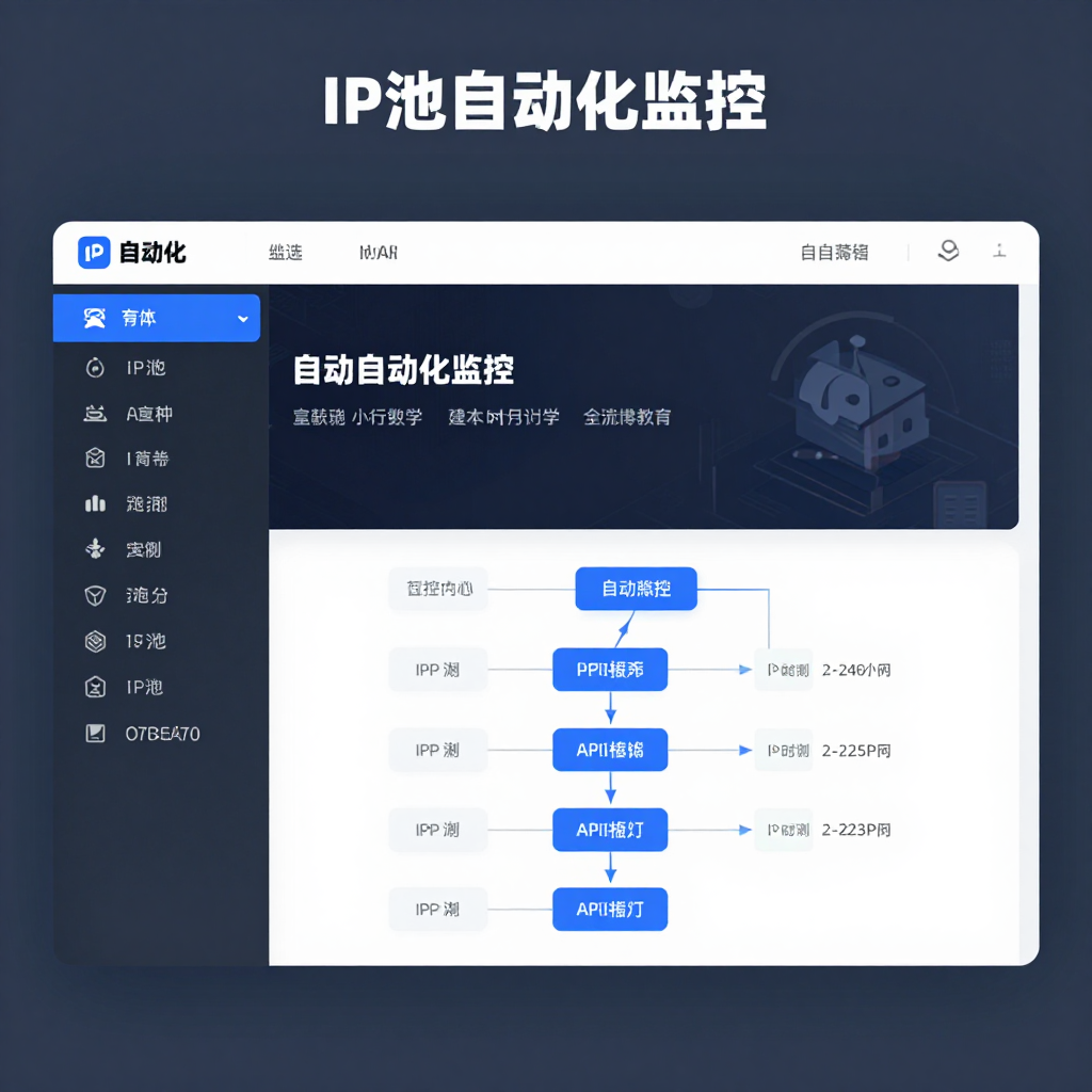 API自动化IP管理:告别手动切换,工作室效率提升300% API自动化IP管理:告别手动切换,工作室效率提升300%